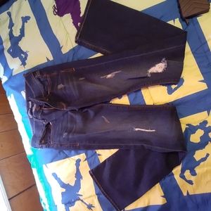 Express barely boot jeans